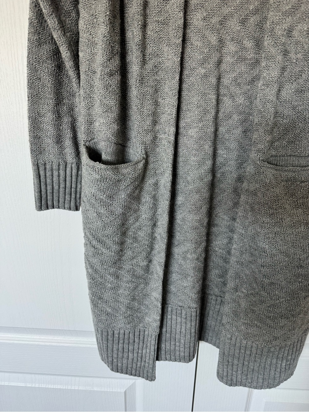 George Gray Open-Front Long Cardigan - Picture 3 of 6